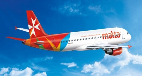 Nový vzhled letadel Air Malta