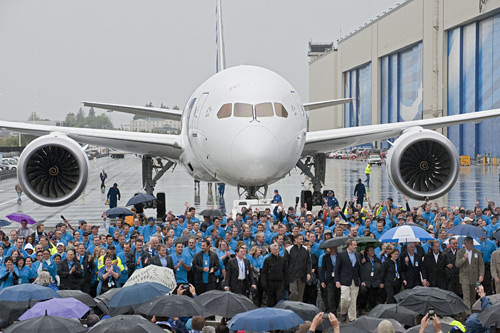 Boeing 787 Dreamliner - předání ANA