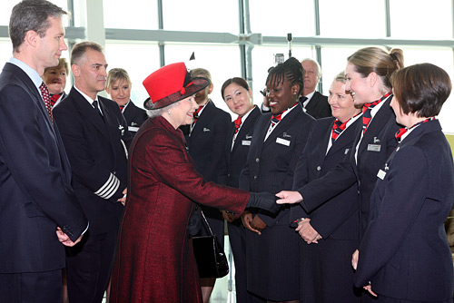 Slavnostní otevření Terminálu 5 na letišti Heathrow