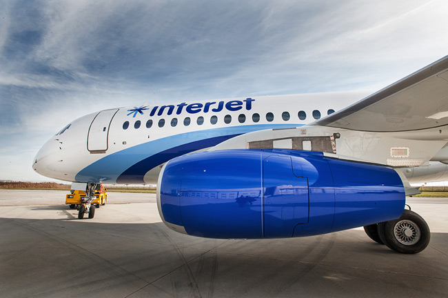 Interjet - Suchoj Superjet 100