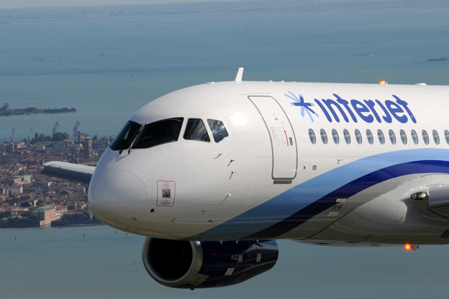 Interjet - Suchoj Superjet 100