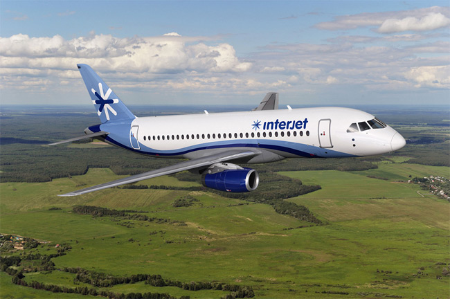 Interjet - Suchoj Superjet 100