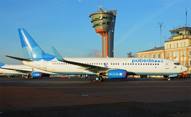 Pobeda - Boeing 737-800 - Šeremetěvo