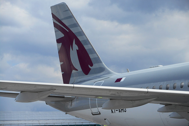 Qatar Airways - Airbus A320 - První let do Prahy