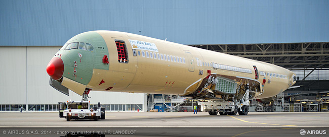 Vietnam Airlines - Airbus A350XWB - finální montáž