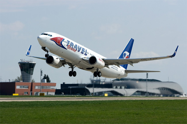 Travel Service - Boeing 737-800 - Brno