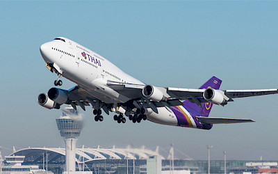 Thai Airways - Boeing 747-400 - Mnichov