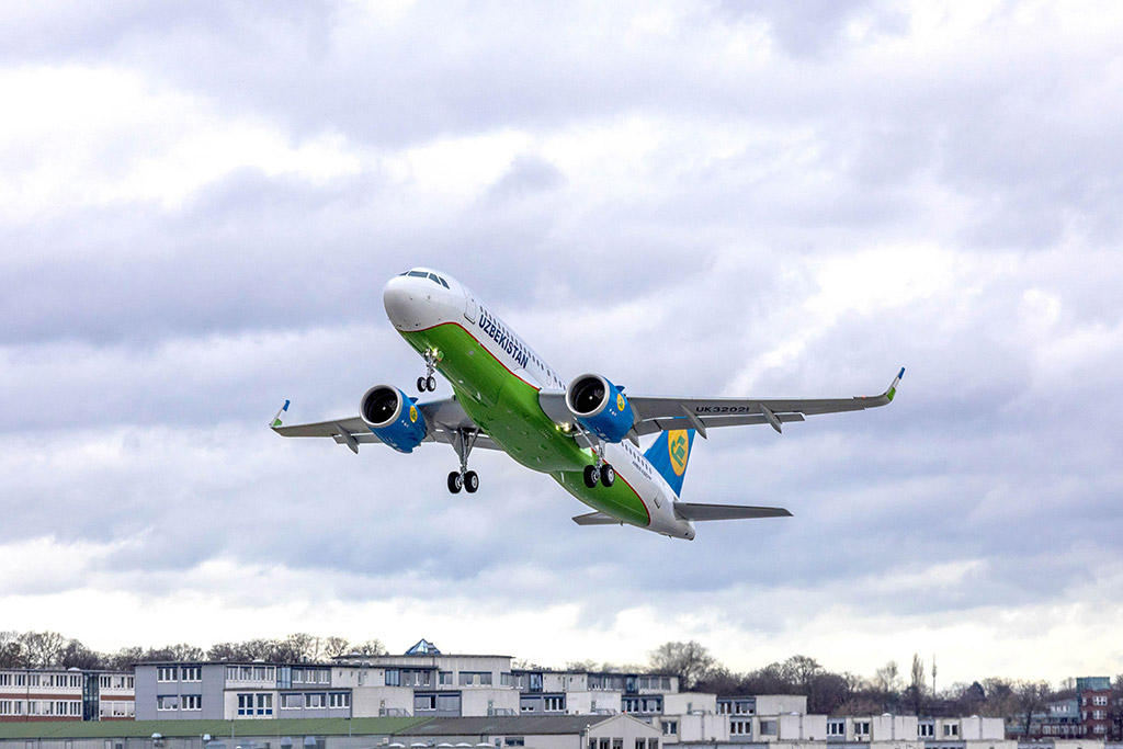 Uzbekistan Airways - Airbus A320neo (foto: Airbus SAS)