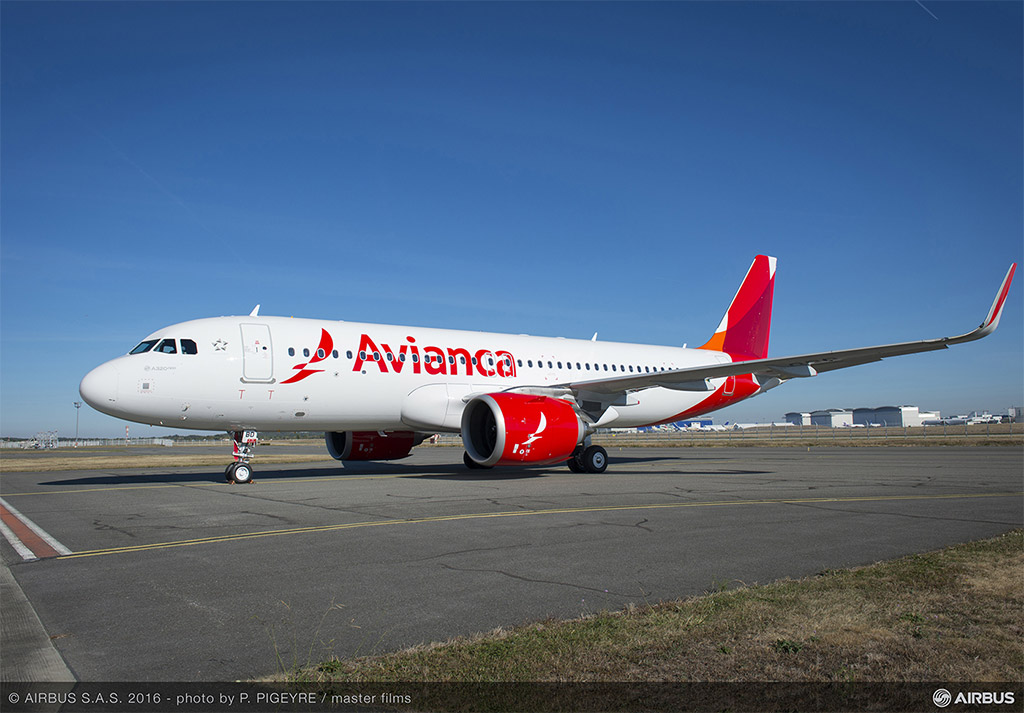 První Airbus A320neo v barvách Avianca Brasil (foto: Airbus SAS)