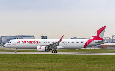 První Airbus A321LR v barvách Air Arabia (foto: Air Arabia)