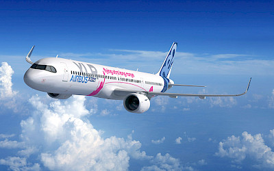 Nový Airbus A321XLR (foto: Airbus)