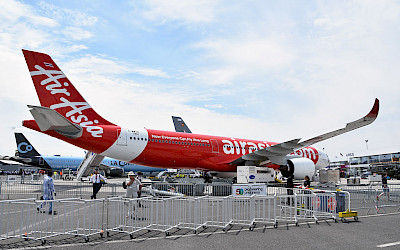 První Airbus A330-900 určený pro Thai AirAsia X (foto: autor)