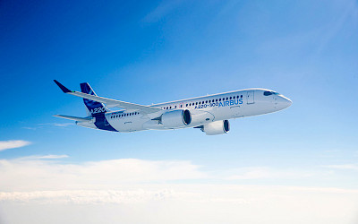 Airbus A220-300 (foto: Airbus)