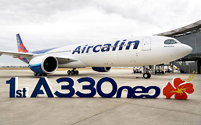 První Airbus A330neo pro Aircalin (foto: Airbus)