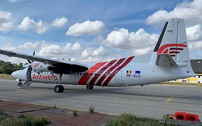 Air Antwerp - Fokker 50 (foto: Air Antwerp)