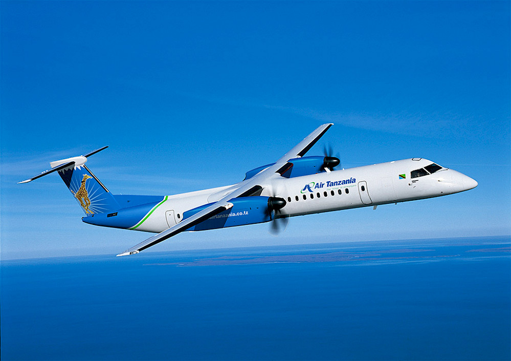 Air Tanzania - Bombardier Q400 (foto: Bombardier Commercial Aircraft)