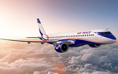 Embraer E195-E2 v barvách nigerijské Air Peace (foto: Embraer)