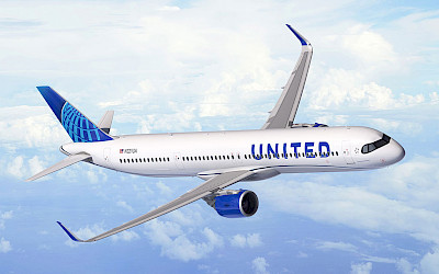 United Airlines - Airbus A321XLR (foto: Airbus)