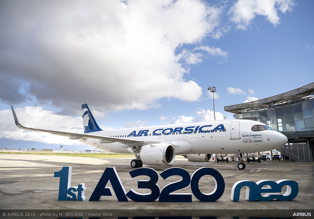 První Airbus A320neo pro Air Corsica (foto: Airbus)